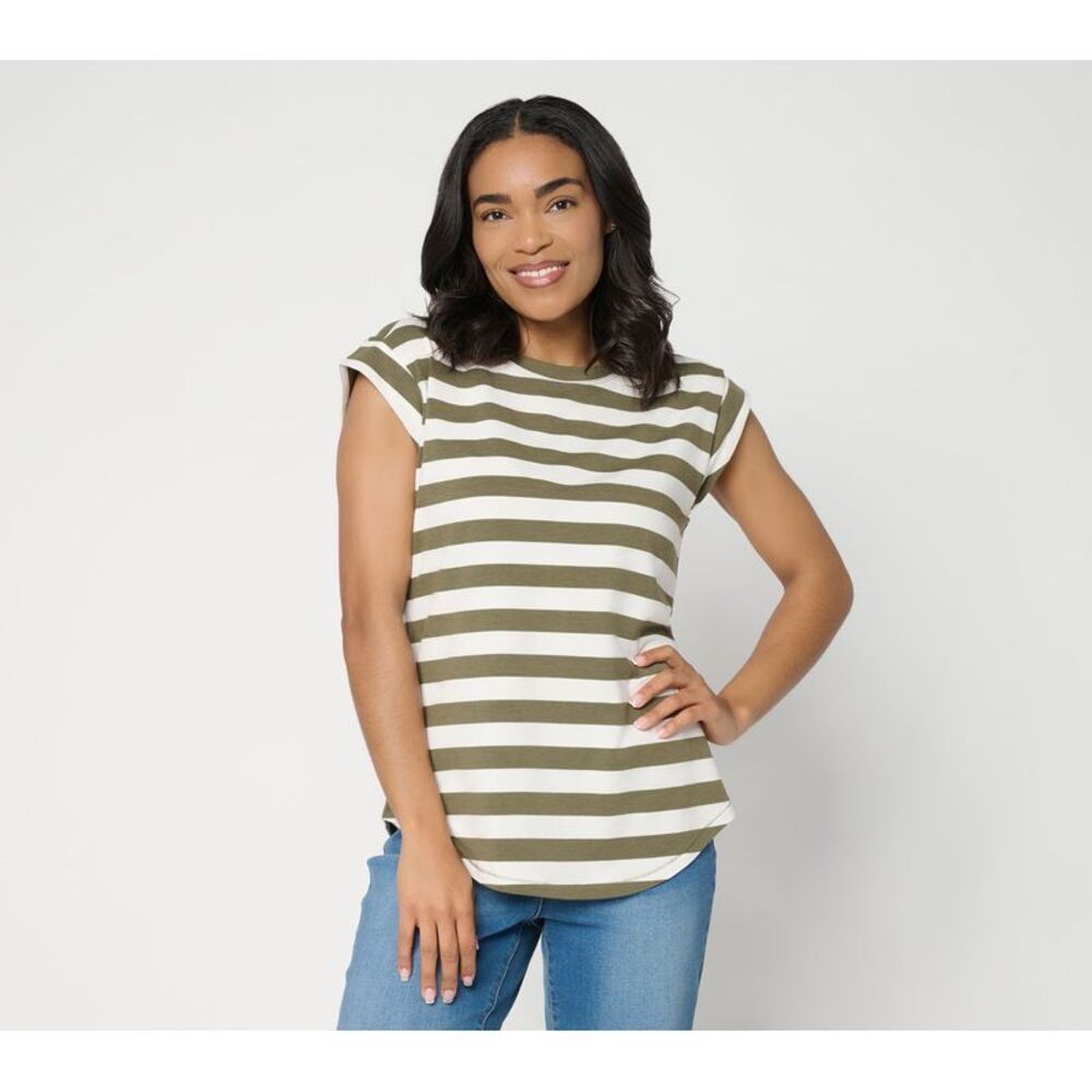 Anybody Women's Top Sz L Make Your Selection: AnyBody Cozy Knit Green A741320